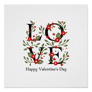 Happy Valentine's Day 2023 -Love Images Stylish  Poster
