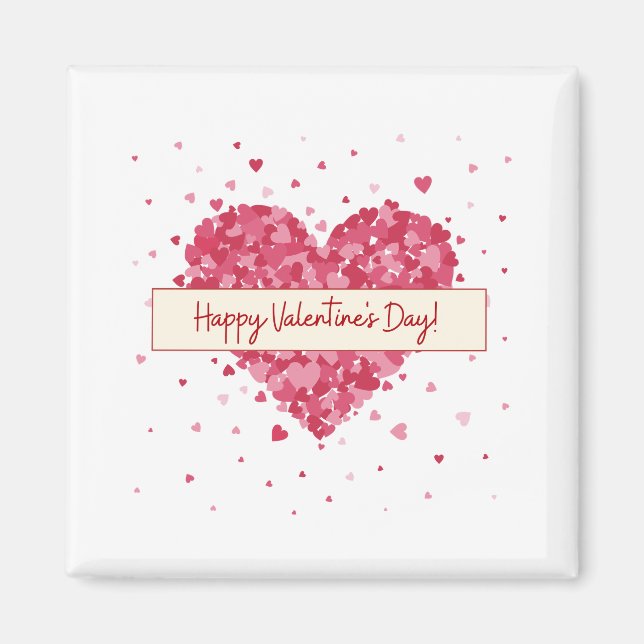 Happy Valentine's Day 2023 ,Love You My Sweetheart Magnet (Front)