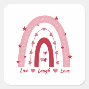 Happy Valentine's Day 2024 Images, Be My Valentine Square Sticker