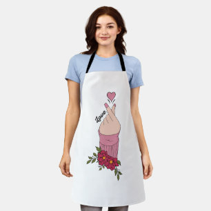 Happy Valentine's Day 2024 -Love Images Modern Apron