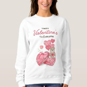 Happy Valentine's Day 2024 -Love Images Trendy  Sweatshirt
