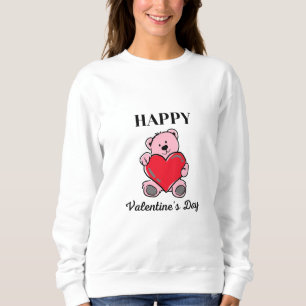 Happy Valentine's Day 2024 -Love Panda Images Sweatshirt