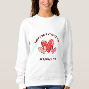 Happy Valentine's Day 2024 -Valentine 14 February  Sweatshirt