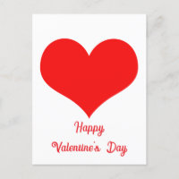 Happy Valentine's Day 2025 Cute Red Heart Custom