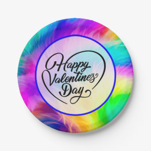 Happy Valentine's Day-23823 Paper Plate