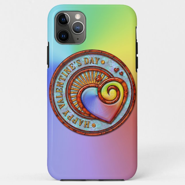 Happy Valentine's Day 2A Case-Mate iPhone Case (Back)