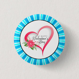 Happy Valentine's Day-53816 3 Cm Round Badge