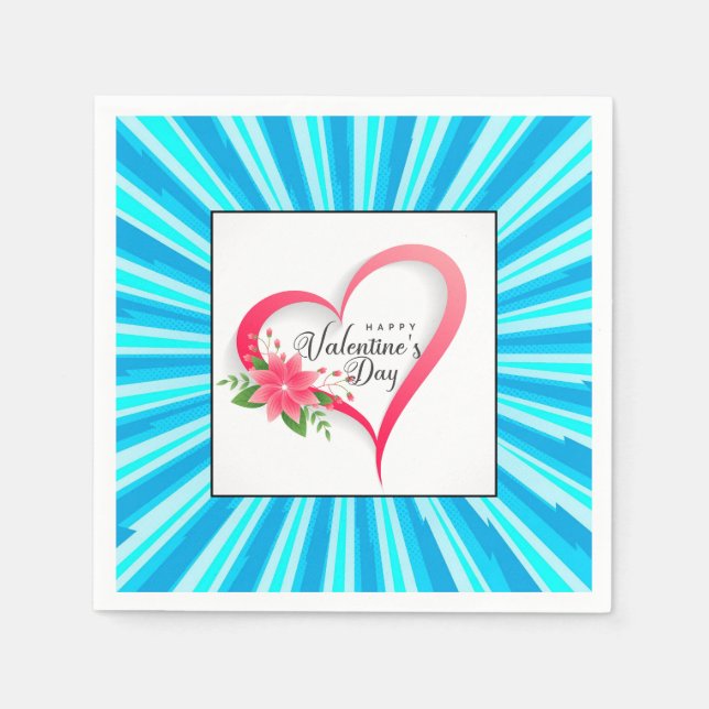 Happy Valentine's Day-53816 Napkin (Front)