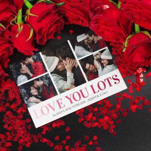 Happy Valentines Day 5 Photo Holiday Card