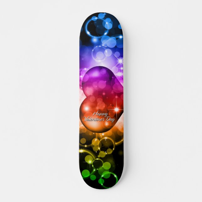 Happy Valentine's Day 5A Skateboard (Front)