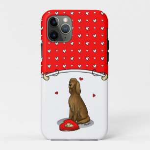 Happy Valentine's Day Be Mine Irish Setter (red 1) Case-Mate iPhone Case