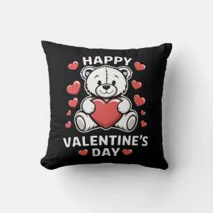 Happy Valentine's Day Bear vday Cushion