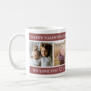 Happy Valentine's Day Best Dad Ever Custom Coffee Mug