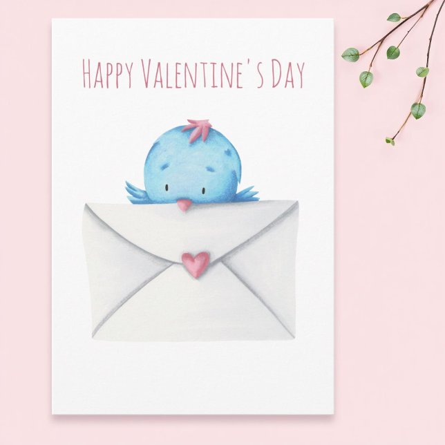 Happy Valentine's Day Bird Card (Creator Uploaded)