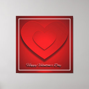 Happy Valentine's Day! Canvas Print