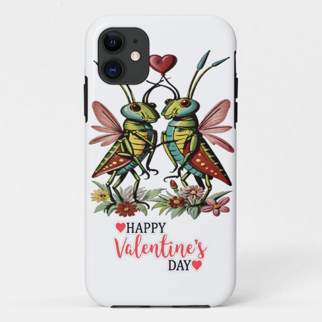 Happy valentine's day  Case-Mate iPhone case (Back)