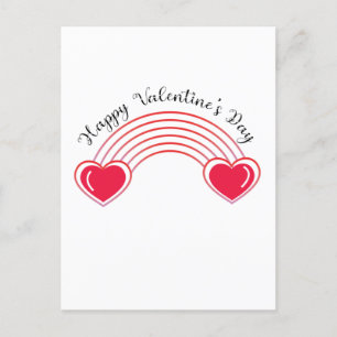 Happy Valentine's Day  Classic  Postcard