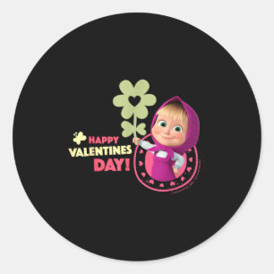 Happy Valentines Day!  Classic Round Sticker