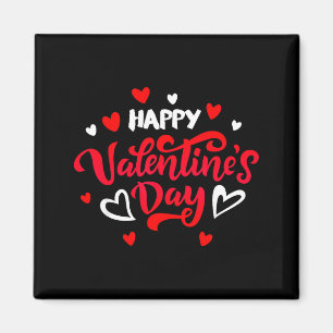 Happy Valentine's Day Couples Date Valentine Love  Magnet