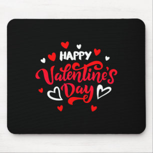 Happy Valentine's Day Couples Date Valentine Love  Mouse Pad