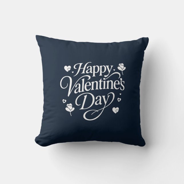 Happy Valentine's day  Cushion (Front)