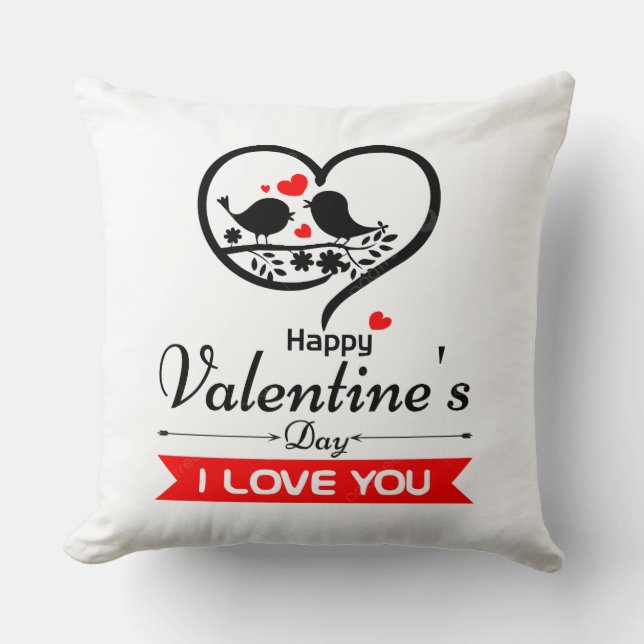 Happy Valentine's Day Cushion (Front)