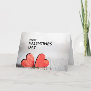 Happy Valentine's Day Custom Branded Folded Card