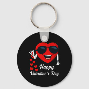 Happy Valentines Day Cute Heart Bae Fun Salting He Key Ring