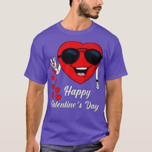 Happy Valentines Day Cute Heart Bae Funny Salting  T-Shirt