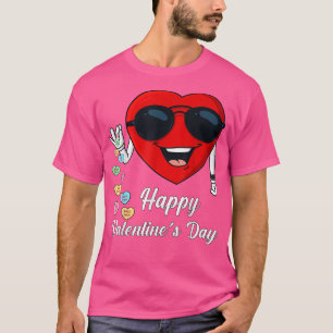 Happy Valentines Day Cute Heart Bae Funny Salting  T-Shirt
