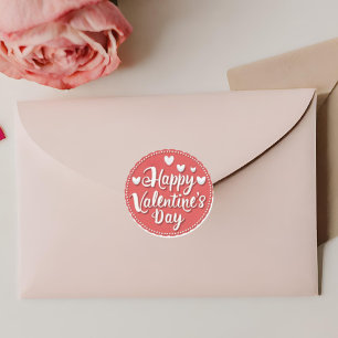 Happy Valentine's Day Cute Playful Holiday Sticker