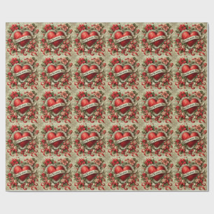 Happy Valentine's Day decorative illustration Wrapping Paper