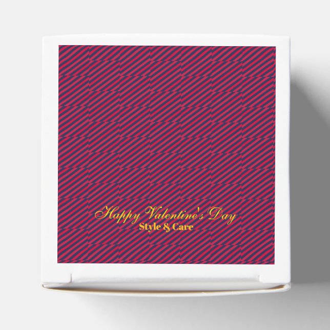 Happy Valentine's Day Favour Box (Top)