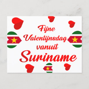 Happy Valentine's Day from Suriname Postcard