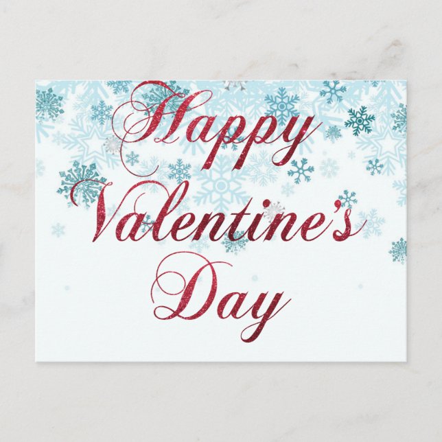 Happy valentine's day gift card (Front)