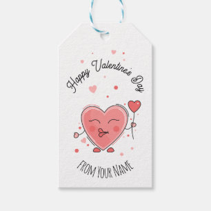 Happy Valentine's Day Gift Tags