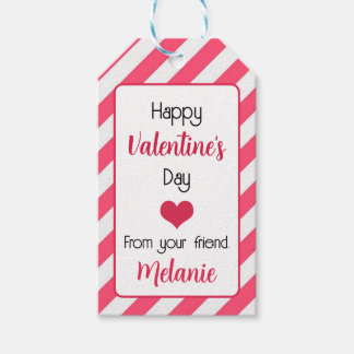 Happy Valentine's Day Gift Tags