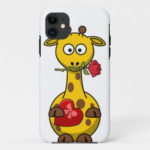 "HAPPY VALENTINE'S DAY" GIRAFFE Case-Mate iPhone CASE