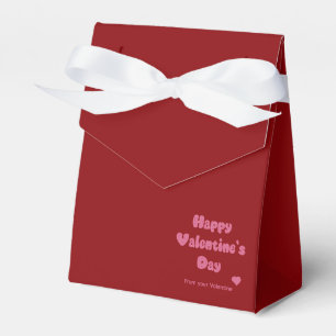 Happy Valentine's Day Glitter Favour Box