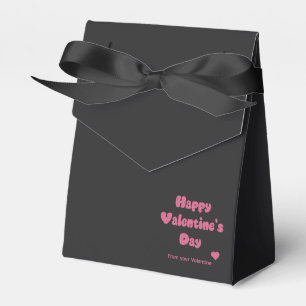 Happy Valentine's Day Glitter Favour Box