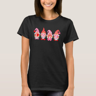 Happy Valentines Day Gnome Couple Matching Gifts L T-Shirt