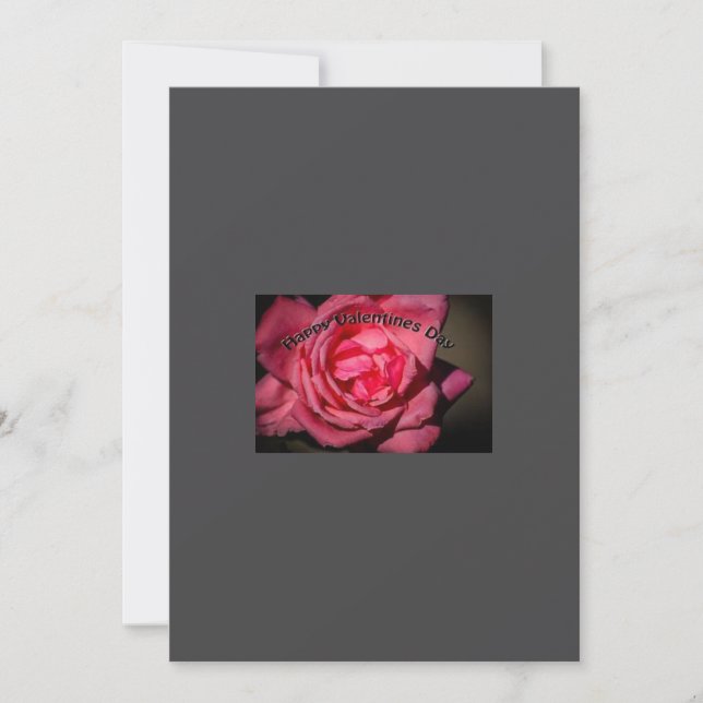 Happy Valentine's Day Greeting Card (Front)