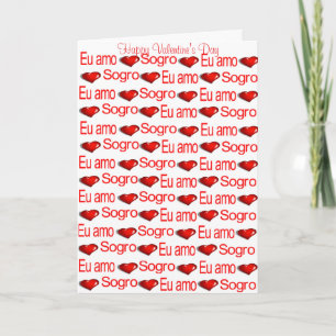 Happy Valentine's Day Greeting Card Sogro Heart