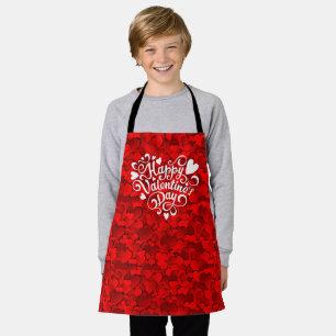 Happy Valentine's Day Heart Shape-23803 Apron