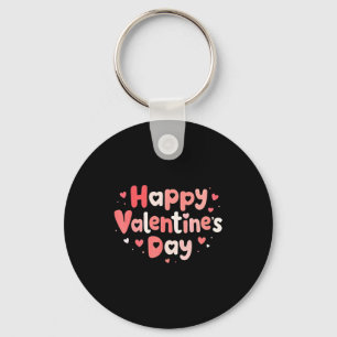Happy Valentines Day Heart Teacher Funny Matching  Key Ring