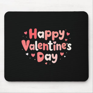 Happy Valentines Day Heart Teacher Funny Matching  Mouse Pad