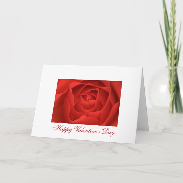 Happy Valentine's Day Holiday Card (Front)