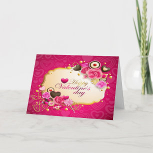 Happy Valentine's Day Holiday Card