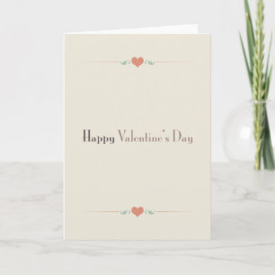Happy Valentine's Day Holiday Card