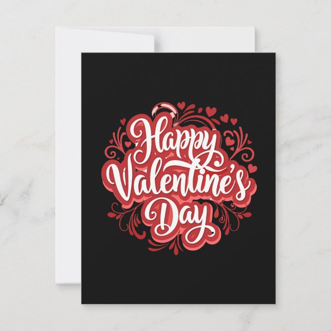 Happy Valentine's Day  Holiday Card (Holiday cards designed to brighten up the entire year!)